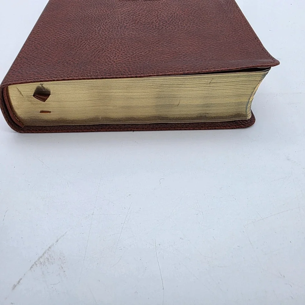 NIV Quest Study Bible Brown by Zondervan 2011 Leathersoft